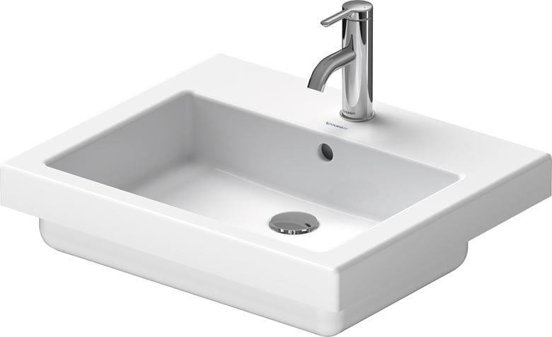 DURAVIT VERO umývadlo 55 cm, s otvorom pre batériu a prepadom 0315550000 Obrázek - Hlavní obrázek