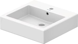 DURAVIT VERO umývadlo 50 cm, s otvorom pre batériu a prepadom