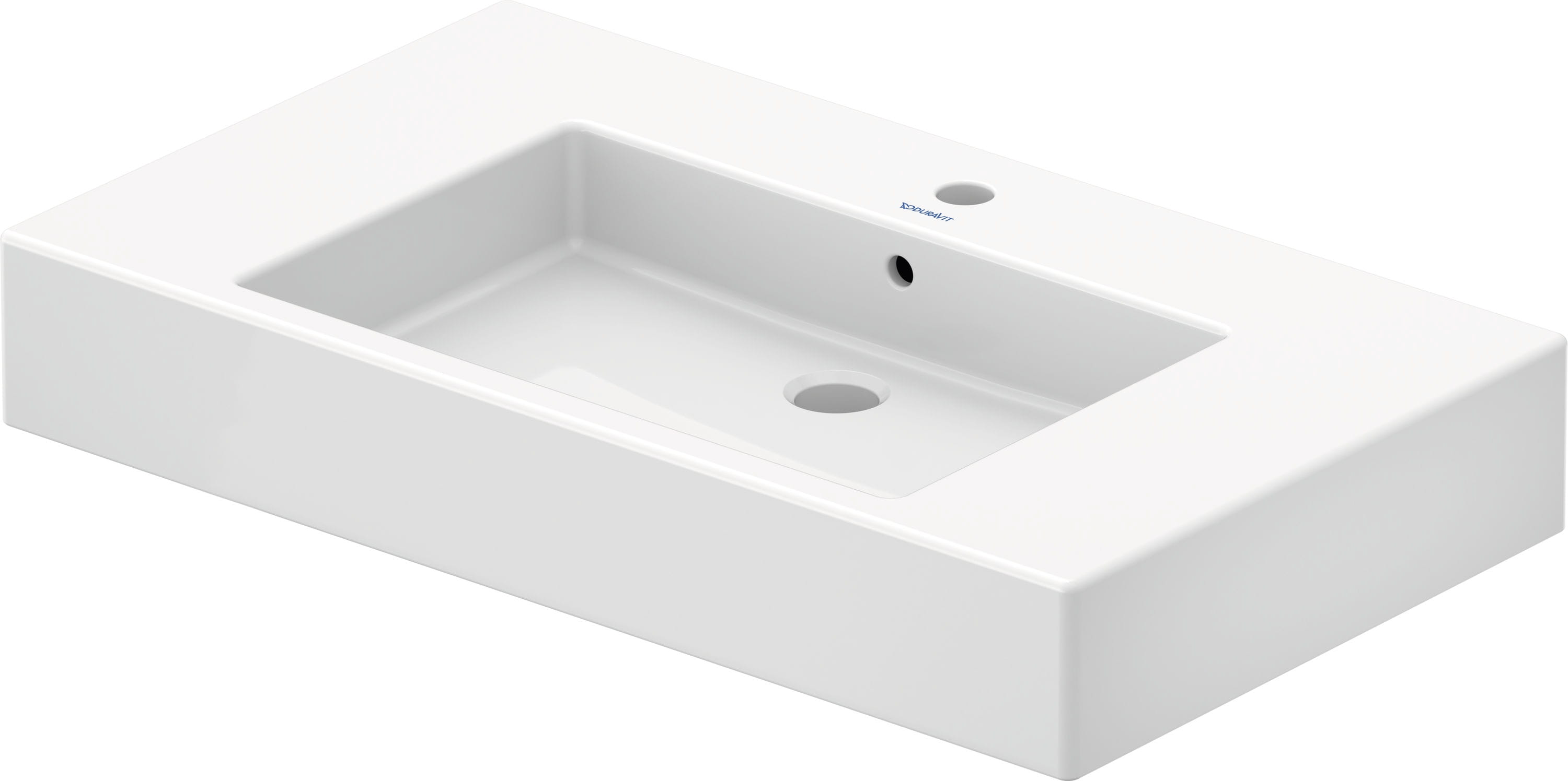 DURAVIT VERO umývadlo 70 cm, s otvorom pre batériu a prepadom, WonderGliss