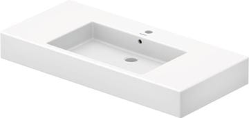 DURAVIT VERO umývadlo 105 cm, s otvorom pre batériu a prepadom, WonderGliss