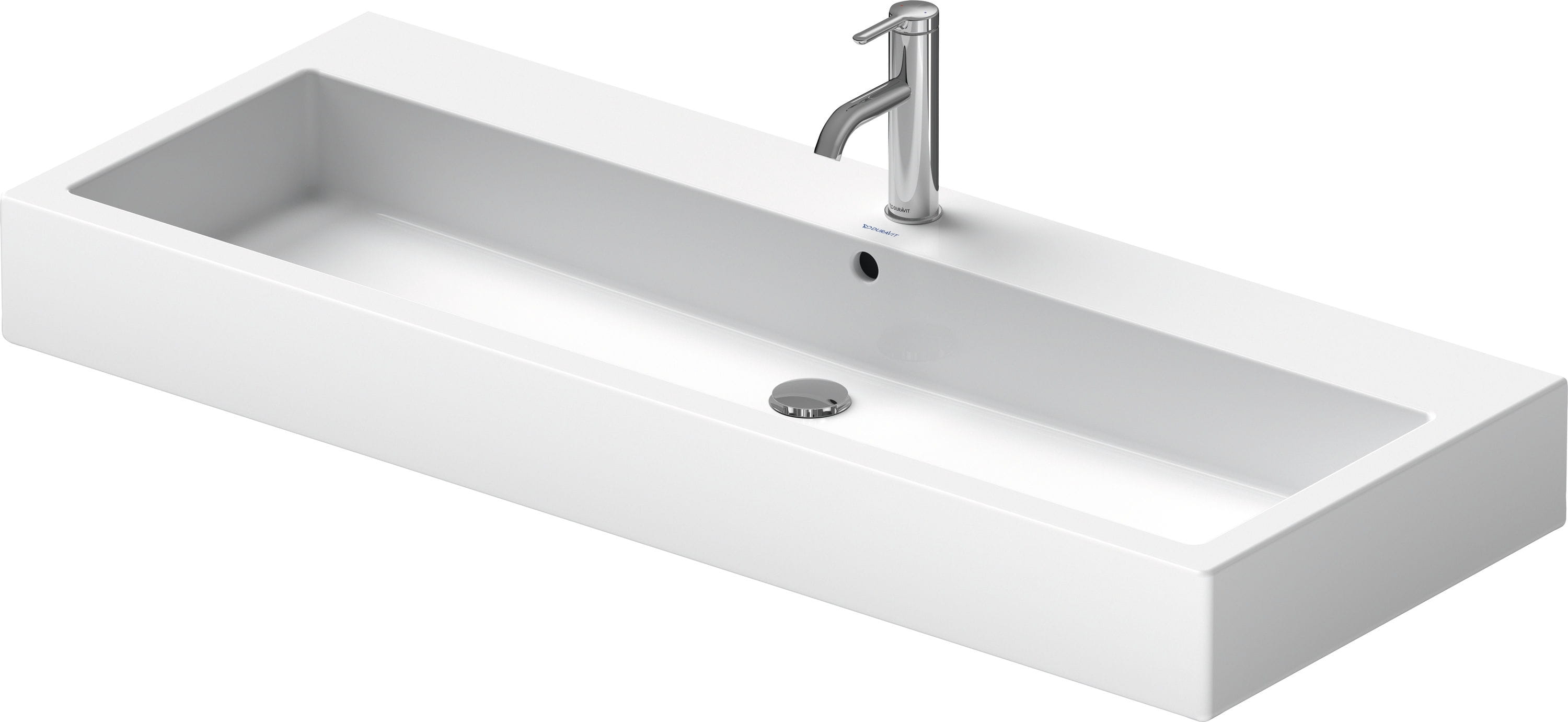 DURAVIT VERO umývadlo 120 cm, s otvorom pre batériu a prepadom