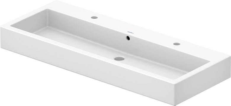 DURAVIT VERO umývadlo 120 cm, s 2 otvormi pre batérie a prepadom 0454120024 Obrázek - Hlavní obrázek