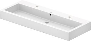 DURAVIT VERO umývadlo 120 cm, s 2 otvormi pre batérie a prepadom