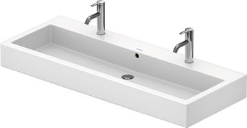 DURAVIT VERO umývadlo 120 cm, s 2 otvormi pre batérie a prepadom 0454120024 Obrázek - fotka