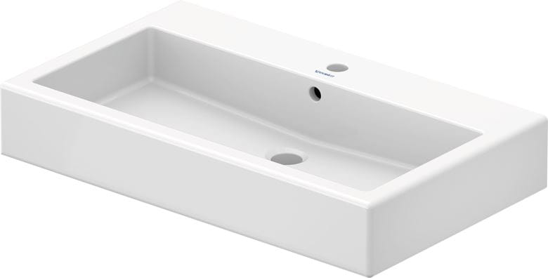 DURAVIT VERO umývadlo 80 cm, s otvorom pre batériu a prepadom 0454800000 Obrázek - Hlavní obrázek