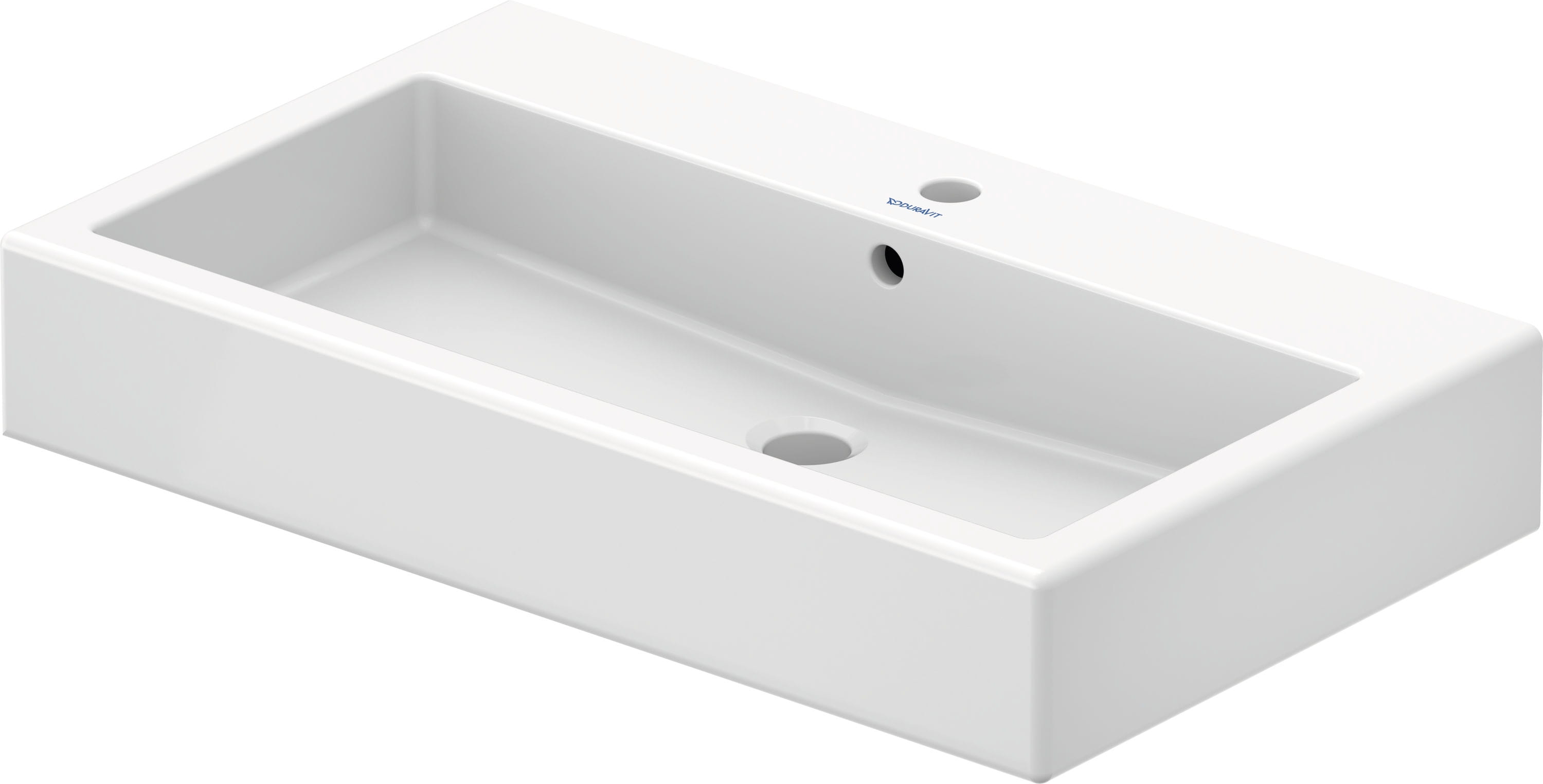 DURAVIT VERO umývadlo 80 cm, s otvorom pre batériu a prepadom, brúsené, WonderGliss