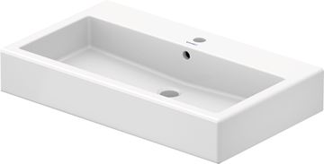 DURAVIT VERO umývadlo 80 cm, s otvorom pre batériu a prepadom, brúsené, WonderGliss