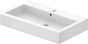 DURAVIT VERO umývadlo 80 cm, s otvorom pre batériu a prepadom, WonderGliss