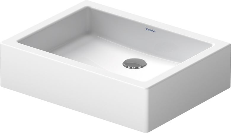 DURAVIT VERO umývadlo na dosku 50 cm, bez prepadu 0455500000 Obrázek - fotka