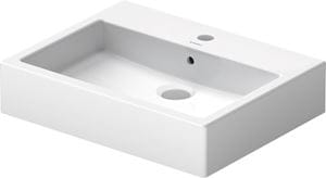 DURAVIT VERO umývadlo na dosku 59,5 cm, s otvorom pre batériu a prepadom, brúsené
