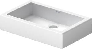 DURAVIT VERO umývadlo na dosku 60 cm, bez prepadu, WonderGliss