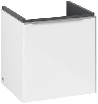VILLEROY & BOCH VERITY EXCLUSIVE skrinka pod umývadlo 42,3x37,8x42,9 cm, 1 dvierka, pánty vľavo, Brillant White