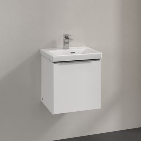 VILLEROY & BOCH VERITY EXCLUSIVE skrinka pod umývadlo 42,3x37,8x42,9 cm, 1 dvierka, pánty vľavo, Brillant White A87900VE Obrázek - fotka