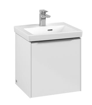 VILLEROY & BOCH VERITY EXCLUSIVE skrinka pod umývadlo 42,3x37,8x42,9 cm, 1 dvierka, pánty vľavo, Brillant White A87900VE Obrázek - fotka