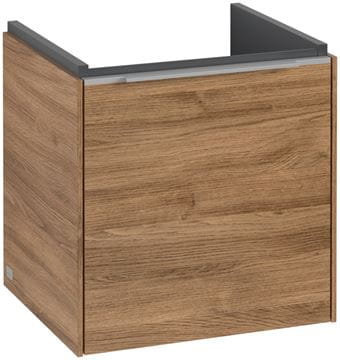 VILLEROY & BOCH VERITY EXCLUSIVE skrinka pod umývadlo 42,3x37,8x42,9 cm, 1 dvierka, pánty vľavo, Oak Kansas