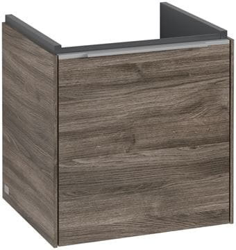 VILLEROY & BOCH VERITY EXCLUSIVE skrinka pod umývadlo 42,3x37,8x42,9 cm, 1 dvierka, pánty vpravo, Oak Stone