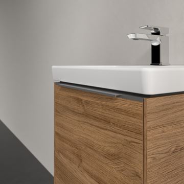 VILLEROY & BOCH VERITY EXCLUSIVE skrinka pod umývadlo 42,3x37,8x42,9 cm, 1 dvierka, pánty vpravo, Oak Kansas A87800RH Obrázek - fotka