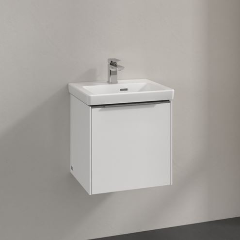 VILLEROY & BOCH VERITY EXCLUSIVE skrinka pod umývadlo 42,3x37,8x42,9 cm, 1 dvierka, pánty vpravo, Brillant White A87800VE Obrázek - fotka