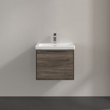 VILLEROY & BOCH VERITY EXCLUSIVE skrinka pod umývadlo 52,3x44,8x42,9 cm, 1 zásuvka, Oak Stone A69500RK Obrázek - fotka