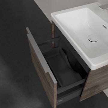 VILLEROY & BOCH VERITY EXCLUSIVE skrinka pod umývadlo 52,3x44,8x42,9 cm, 1 zásuvka, Oak Stone A69500RK Obrázek - fotka