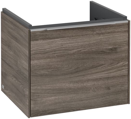 VILLEROY & BOCH VERITY EXCLUSIVE skrinka pod umývadlo 52,3x44,8x42,9 cm, 1 zásuvka, Oak Stone A69500RK Obrázek - Hlavní obrázek