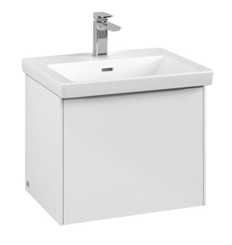 VILLEROY & BOCH VERITY EXCLUSIVE skrinka pod umývadlo 52,3x44,8x42,9 cm, 1 zásuvka, Brillant White A69500VE Obrázek - fotka