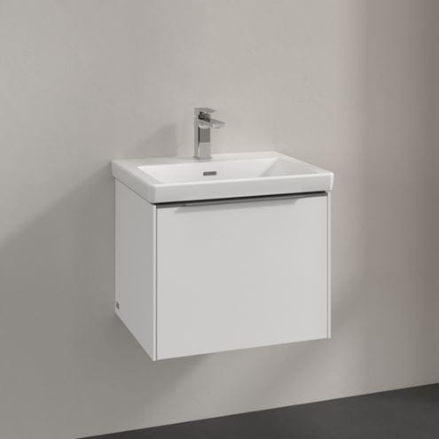 VILLEROY & BOCH VERITY EXCLUSIVE skrinka pod umývadlo 52,3x44,8x42,9 cm, 1 zásuvka, Brillant White A69500VE Obrázek - fotka