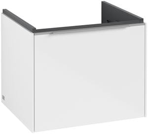 VILLEROY & BOCH VERITY EXCLUSIVE skrinka pod umývadlo 52,3x44,8x42,9 cm, 1 zásuvka, Brillant White