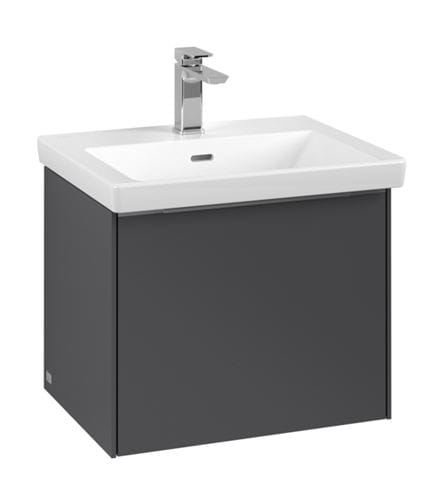 VILLEROY & BOCH VERITY EXCLUSIVE skrinka pod umývadlo 52,3x44,8x42,9 cm, 1 zásuvka, Graphite A69500VR Obrázek - fotka