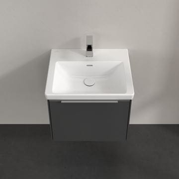 VILLEROY & BOCH VERITY EXCLUSIVE skrinka pod umývadlo 52,3x44,8x42,9 cm, 1 zásuvka, Graphite A69500VR Obrázek - fotka