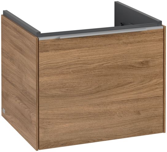 VILLEROY & BOCH VERITY EXCLUSIVE skrinka pod umývadlo 52,3x44,8x42,9 cm, 1 zásuvka, Oak Kansas A69500RH Obrázek - Hlavní obrázek