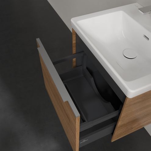 VILLEROY & BOCH VERITY EXCLUSIVE skrinka pod umývadlo 52,3x44,8x42,9 cm, 1 zásuvka, Oak Kansas A69500RH Obrázek - fotka