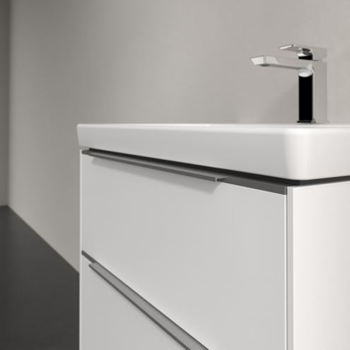 VILLEROY & BOCH VERITY EXCLUSIVE skrinka pod umývadlo 62,2x47,8x57,6 cm, 2 zásuvky, Brillant White A69300VE Obrázek - fotka
