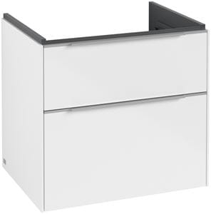 VILLEROY & BOCH VERITY EXCLUSIVE skrinka pod umývadlo 62,2x47,8x57,6 cm, 2 zásuvky, Brillant White