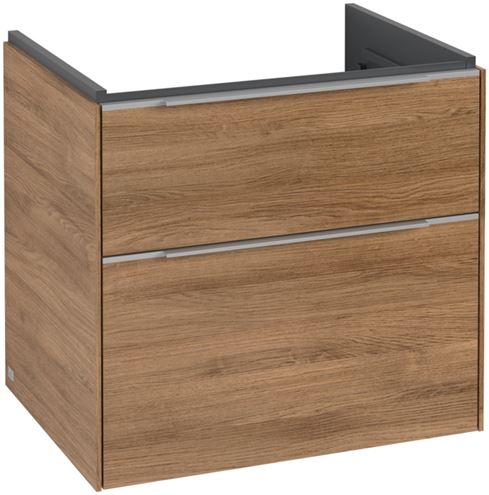 VILLEROY & BOCH VERITY EXCLUSIVE skrinka pod umývadlo 62,2x47,8x57,6 cm, 2 zásuvky, Oak Kansas A69300RH Obrázek - Hlavní obrázek