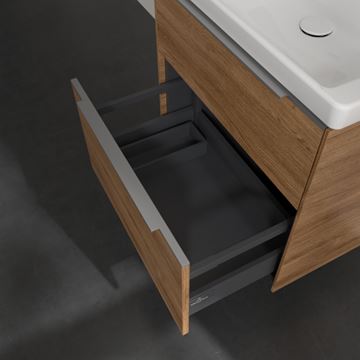 VILLEROY & BOCH VERITY EXCLUSIVE skrinka pod umývadlo 62,2x47,8x57,6 cm, 2 zásuvky, Oak Kansas A69300RH Obrázek - fotka