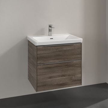 VILLEROY & BOCH VERITY EXCLUSIVE skrinka pod umývadlo 62,2x47,8x57,6 cm, 2 zásuvky, Oak Stone A69300RK Obrázek - fotka
