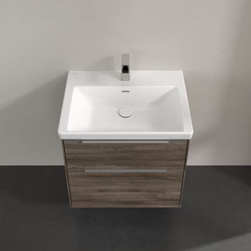 VILLEROY & BOCH VERITY EXCLUSIVE skrinka pod umývadlo 62,2x47,8x57,6 cm, 2 zásuvky, Oak Stone A69300RK Obrázek - fotka