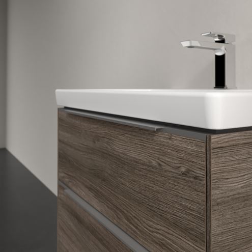 VILLEROY & BOCH VERITY EXCLUSIVE skrinka pod umývadlo 62,2x47,8x57,6 cm, 2 zásuvky, Oak Stone A69300RK Obrázek - fotka