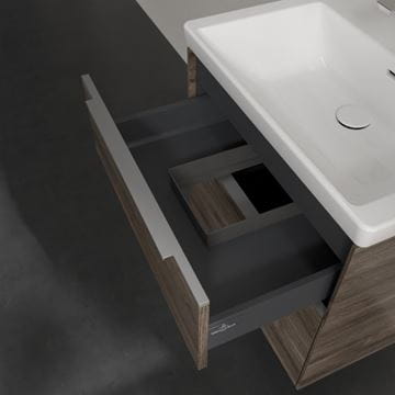 VILLEROY & BOCH VERITY EXCLUSIVE skrinka pod umývadlo 62,2x47,8x57,6 cm, 2 zásuvky, Oak Stone A69300RK Obrázek - fotka