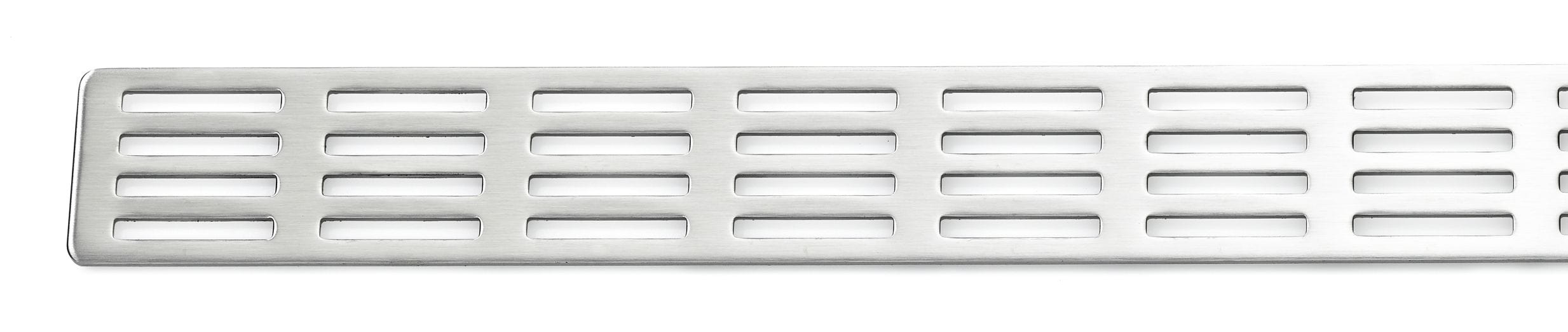 UNIDRAIN CLASSICLINE 1600 perforovaný rošt STRIPE 960 mm, kartáčovaná nerez oceľ