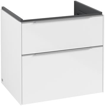 VILLEROY & BOCH VERITY EXCLUSIVE skrinka pod umývadlo 57,2x47,8x57,6 cm, 2 zásuvky, Brillant White