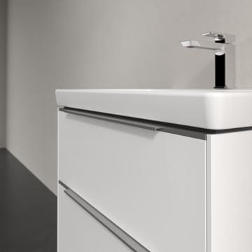VILLEROY & BOCH VERITY EXCLUSIVE skrinka pod umývadlo 57,2x47,8x57,6 cm, 2 zásuvky, Brillant White A69400VE Obrázek - fotka