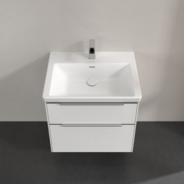 VILLEROY & BOCH VERITY EXCLUSIVE skrinka pod umývadlo 57,2x47,8x57,6 cm, 2 zásuvky, Brillant White A69400VE Obrázek - fotka