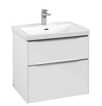 VILLEROY & BOCH VERITY EXCLUSIVE skrinka pod umývadlo 57,2x47,8x57,6 cm, 2 zásuvky, Brillant White A69400VE Obrázek - fotka