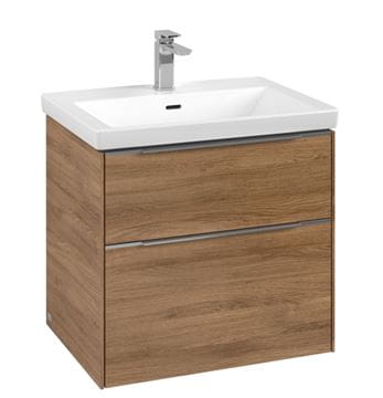 VILLEROY & BOCH VERITY EXCLUSIVE skrinka pod umývadlo 57,2x47,8x57,6 cm, 2 zásuvky, Oak Kansas A69400RH Obrázek - fotka