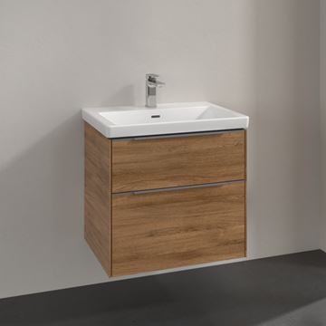 VILLEROY & BOCH VERITY EXCLUSIVE skrinka pod umývadlo 57,2x47,8x57,6 cm, 2 zásuvky, Oak Kansas A69400RH Obrázek - fotka
