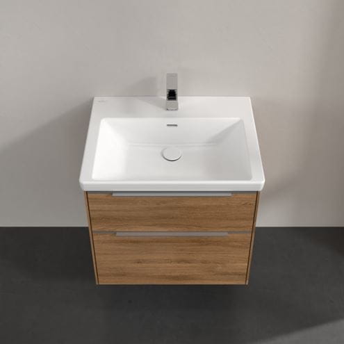 VILLEROY & BOCH VERITY EXCLUSIVE skrinka pod umývadlo 57,2x47,8x57,6 cm, 2 zásuvky, Oak Kansas A69400RH Obrázek - fotka