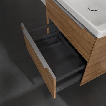 VILLEROY & BOCH VERITY EXCLUSIVE skrinka pod umývadlo 57,2x47,8x57,6 cm, 2 zásuvky, Oak Kansas A69400RH Obrázek - fotka