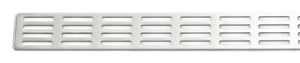 UNIDRAIN CLASSICLINE 1600 perforovaný rošt STRIPE 1160 mm, kartáčovaná nerez oceľ